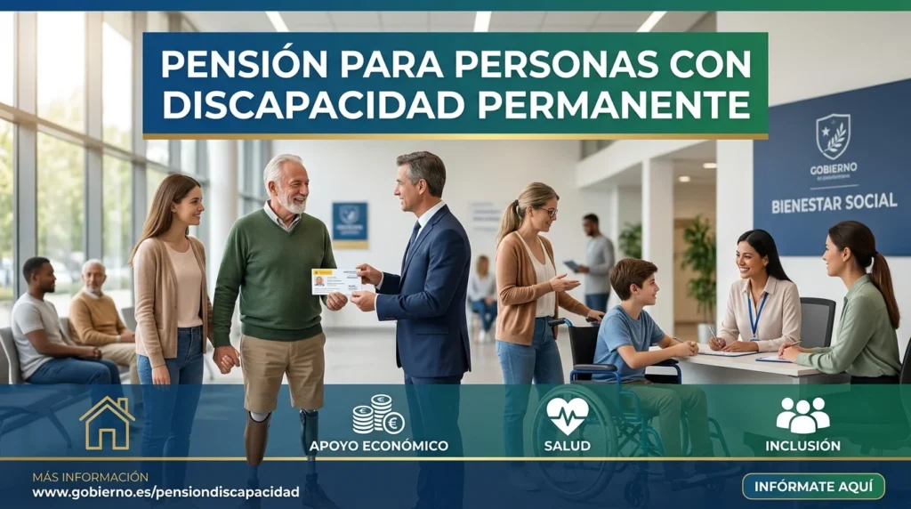 Pensión para Personas con Discapacidad Permanente